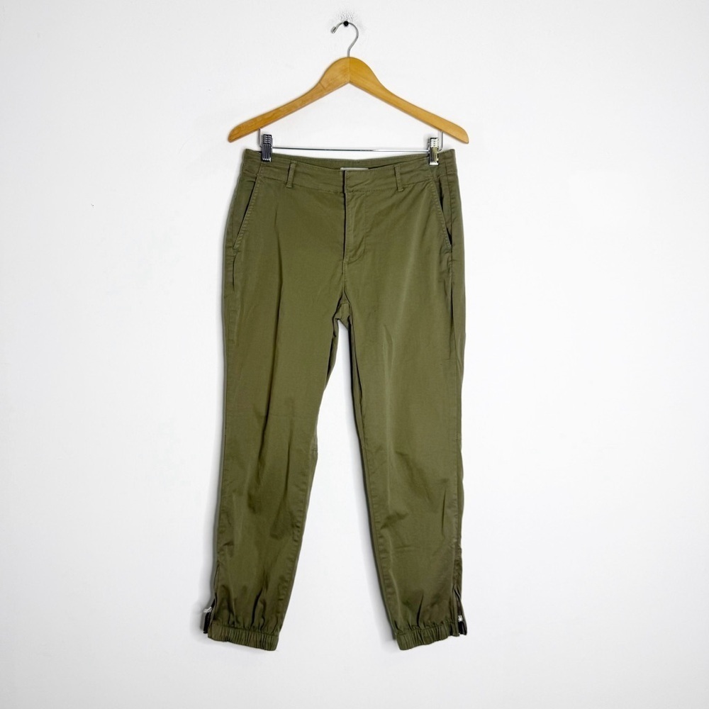 Outerknown Women’s Olive Green Organic Cotton Jogger Pants – Size 6